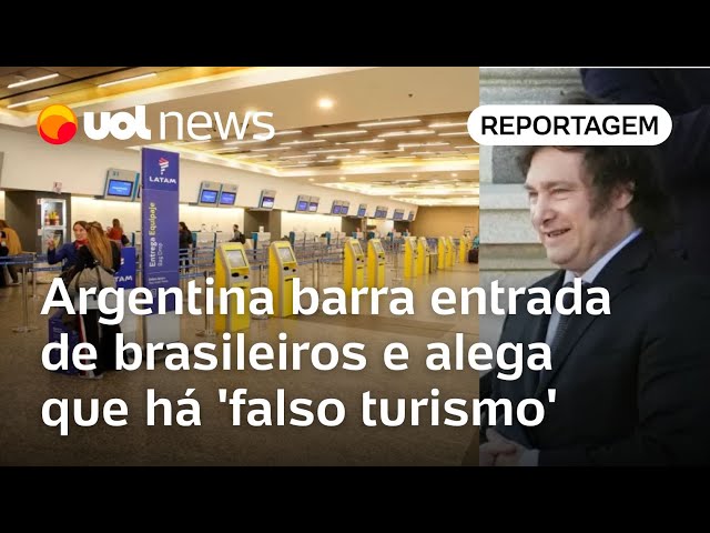 Argentina barra entrada de brasileiros ao alegar que fazem ‘falso turismo’
