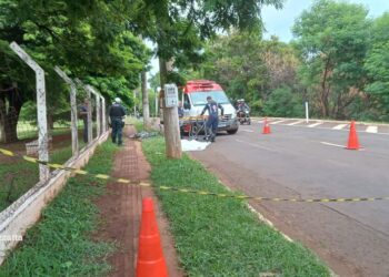 Ciclista m*rre após roda travar na Ernesto Geisel