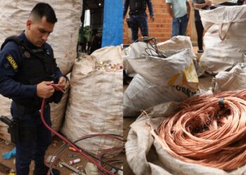Dois ferros-velhos foram fechados durante no Jardim Batistão