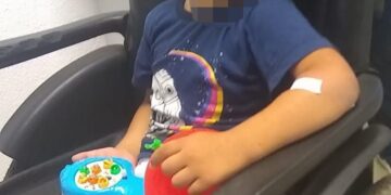 Vídeo: menino que teve fêmur quebrado pelo genitor tem alta após cirurgia; imagens mostram homem gritando 