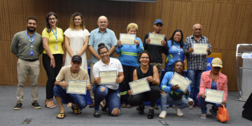 Parceria entre Senai e Funsat forma primeira turma de reparador de obras no Qualifica Campo Grande