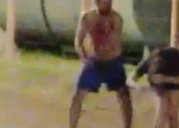 Vídeo: desesperada filha filma homem espancando mãe e ex-marido faz denúncia 