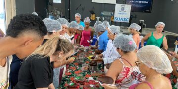 Prefeitura capacita 680 mulheres das sete regiões da Capital durante cursos de ovos de Páscoa Gourmet