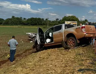 Motorista m*rre ao bater carro em caminhonete na MS-162 