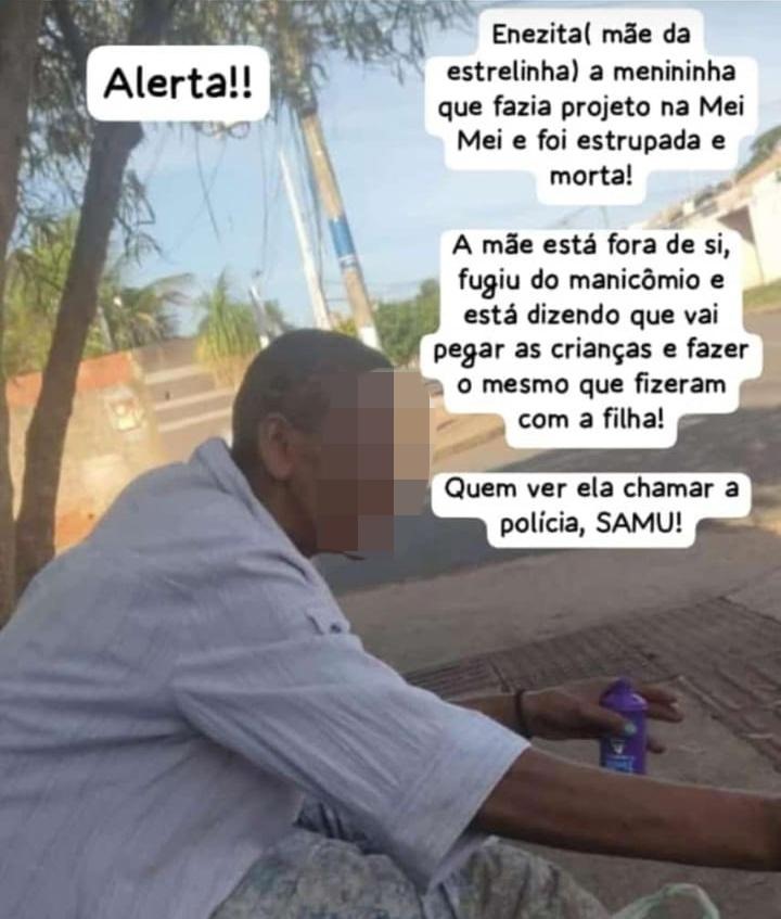 Fake News? Vizinhos acusam mãe de Estrelinha de “aterrorizar” bairro e “ameaçar roubar crianças”