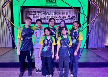 Equipes de robótica de MS participam do Festival Sesi de Educação no DF