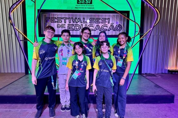 Equipes de robótica de MS participam do Festival Sesi de Educação no DF