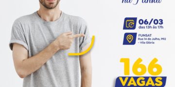 Emprega CG: Funsat realiza processo seletivo para 19 funções na próxima quarta-feira (6)