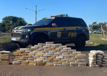 PRF apreende mais de 120kg de drogas na BR-163