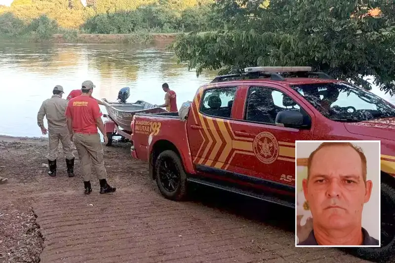 Homem m*rre ao cair em rio durante pescaria com a esposa em MS