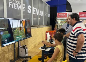 Longen visita Pavilhão da Indústria na Expogrande e destaca desenvolvimento do setor agroindustrial de MS