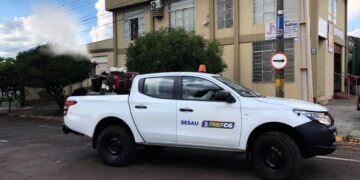 Ferramenta que reforça o combate ao Aedes, fumacê passa por seis bairros 