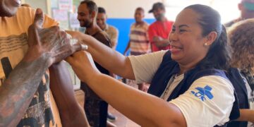 Acolhidos de unidades da SAS recebem imunização contra a Influenza com foco no inverno