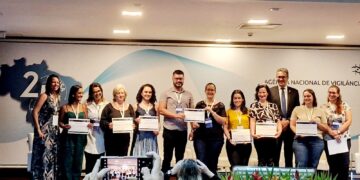  Lacen de Mato Grosso do Sul recebe premio de reconhecimento pela Anvisa