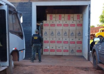 DOF apreende mais de 77 mil pacotes de cigarro em Itaquiraí 