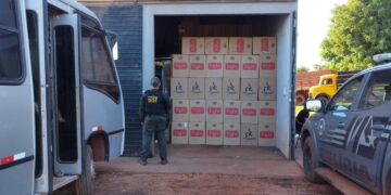 DOF apreende mais de 77 mil pacotes de cigarro em Itaquiraí 