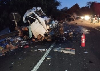 Cinco pessoas m*rrem em grave acidente na BR-163 próximo a Campo Grande 