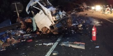 Cinco pessoas m*rrem em grave acidente na BR-163 próximo a Campo Grande 