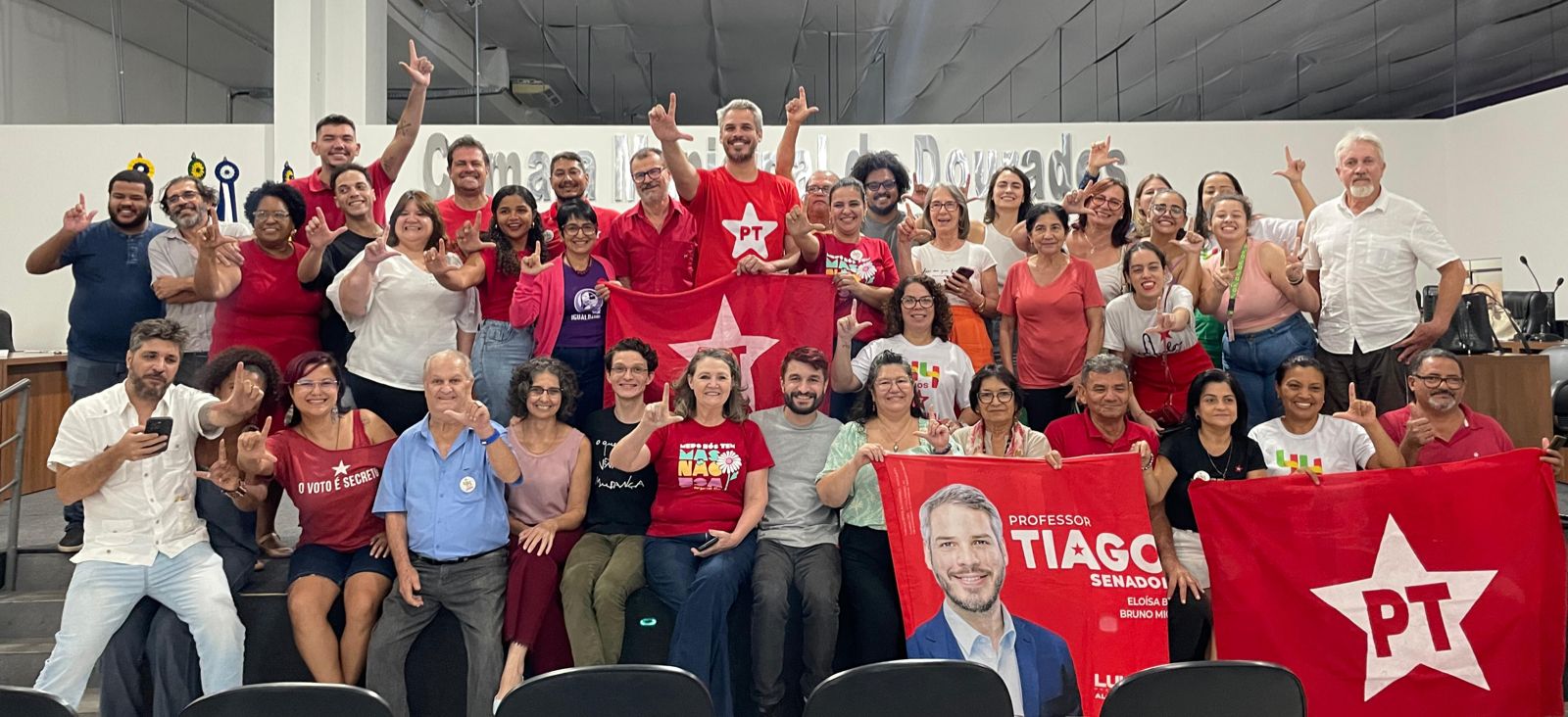 Tiago Botelho é escolhido pré-candidato a prefeito de Dourados 