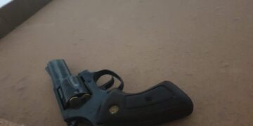 Após ameaçar esposa de morte, homem é preso com arma de fogo em Sidrolândia 