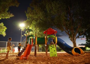 Chega de escuridão: Prefeitura investe em iluminação para melhoria de espaços públicos de  Campo Grande