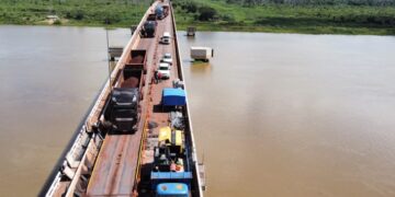 Concretagem da ponte sobre o Rio Paraguai em Corumbá inicia às 17h deste sábado