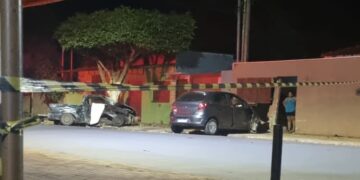 Não respeitou o ‘Pare’: homem m*rre e dois ficam feridos em acidente no São Jorge da Lagoa 