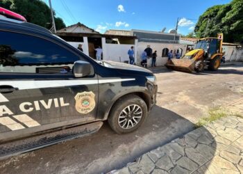 A operação conjunta teve como objetivo impedir 12.555 ligações irregulares na cidade de Corumbá