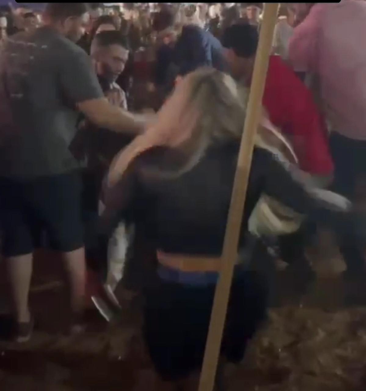 Vídeo: festa tem treta generalizada envolvendo vereador, secretário e uma galera em cidade do MS