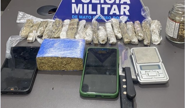 Homem é preso por tráfico de drogas em Costa Rica 