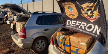 Operação Protetor resulta na apreensão de comboio com contrabando e descaminho em Ponta Porã