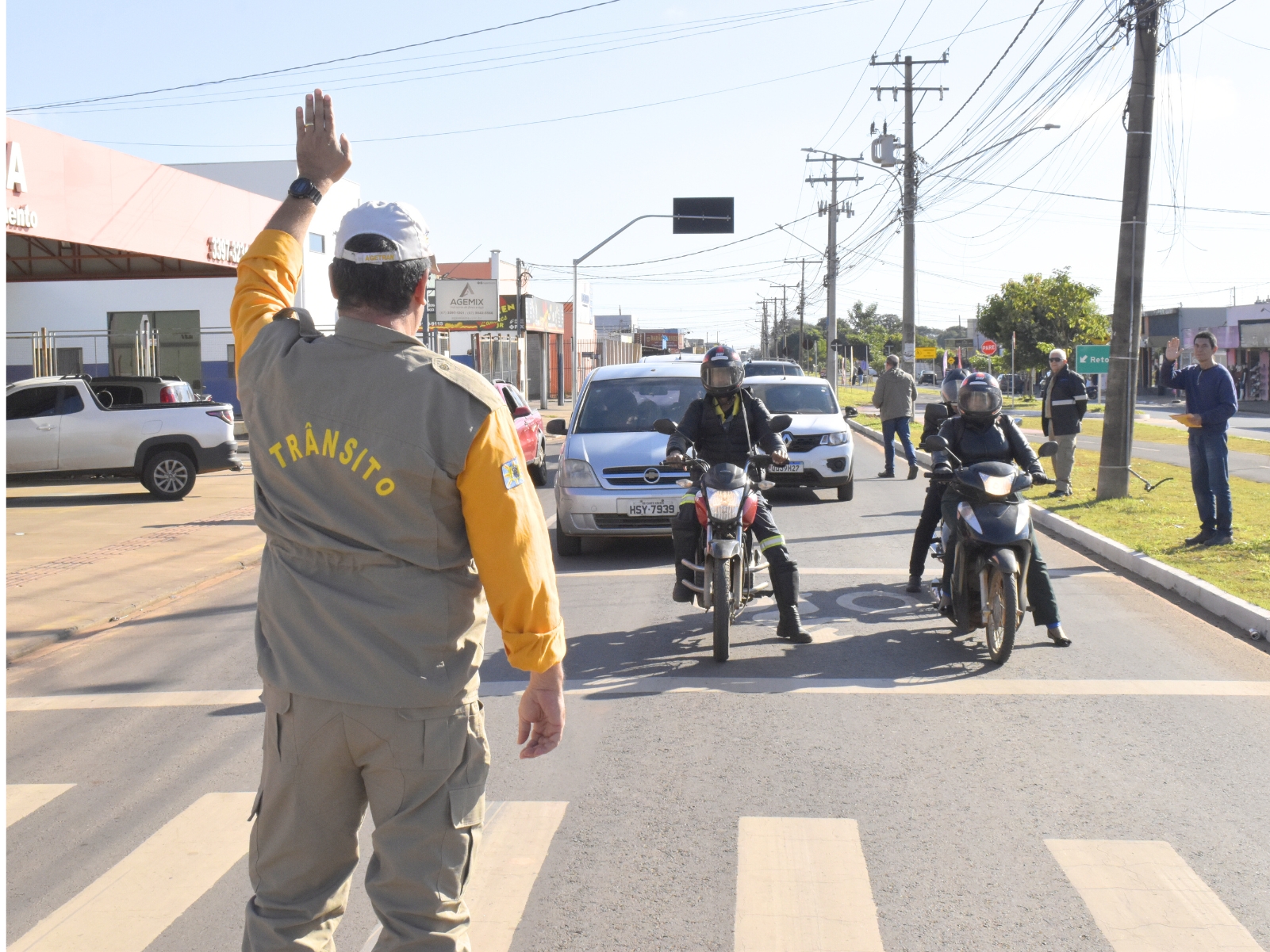 Agetran realiza ação de conscientização de trânsito na Capital