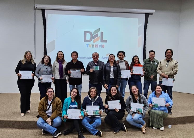 Senac MS encerra 1º ciclo do Programa DEL Turismo e entrega certificados