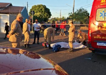 Vídeo: Homem tenta fugir na contramão mas é morto a tiros no Guanandi