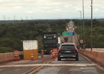 Recuperação da ponte sobre o rio Paraguai avança e 3ª concretagem acontece no fim de semana