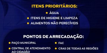 Corrente de solidariedade: Prefeitura de Campo Grande faz arrecadação de donativos para  o RS