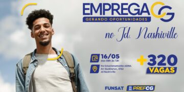 Com oferta de 320 vagas em diversas áreas e funções, Emprega CG no Seu Bairro chega ao Jardim Nashville III