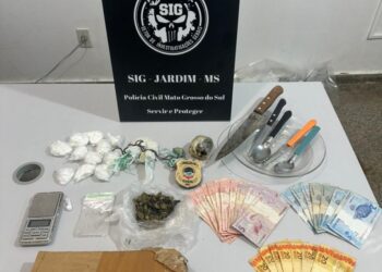 Operação “Argos”, para repressão ao tráfico de drogas é deflagrada em Jardim