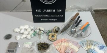 Operação “Argos”, para repressão ao tráfico de drogas é deflagrada em Jardim