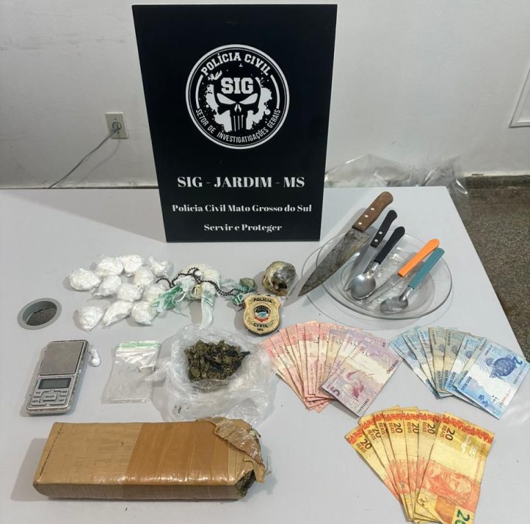 Operação “Argos”, para repressão ao tráfico de drogas é deflagrada em Jardim