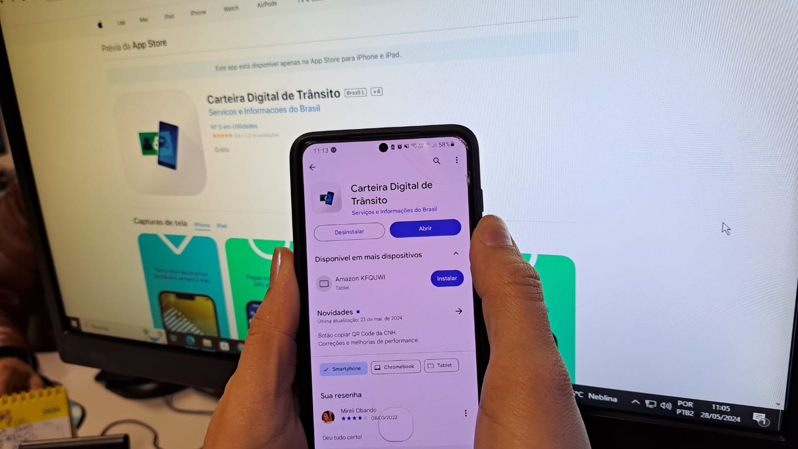 Documentos digitais, multas e passes de estacionamento: os principais motivos para ter CDT no celular