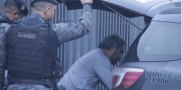 Vídeo: Choque prende suspeito de m*tar corretora; suspeita de envolvimento também foi ouvida