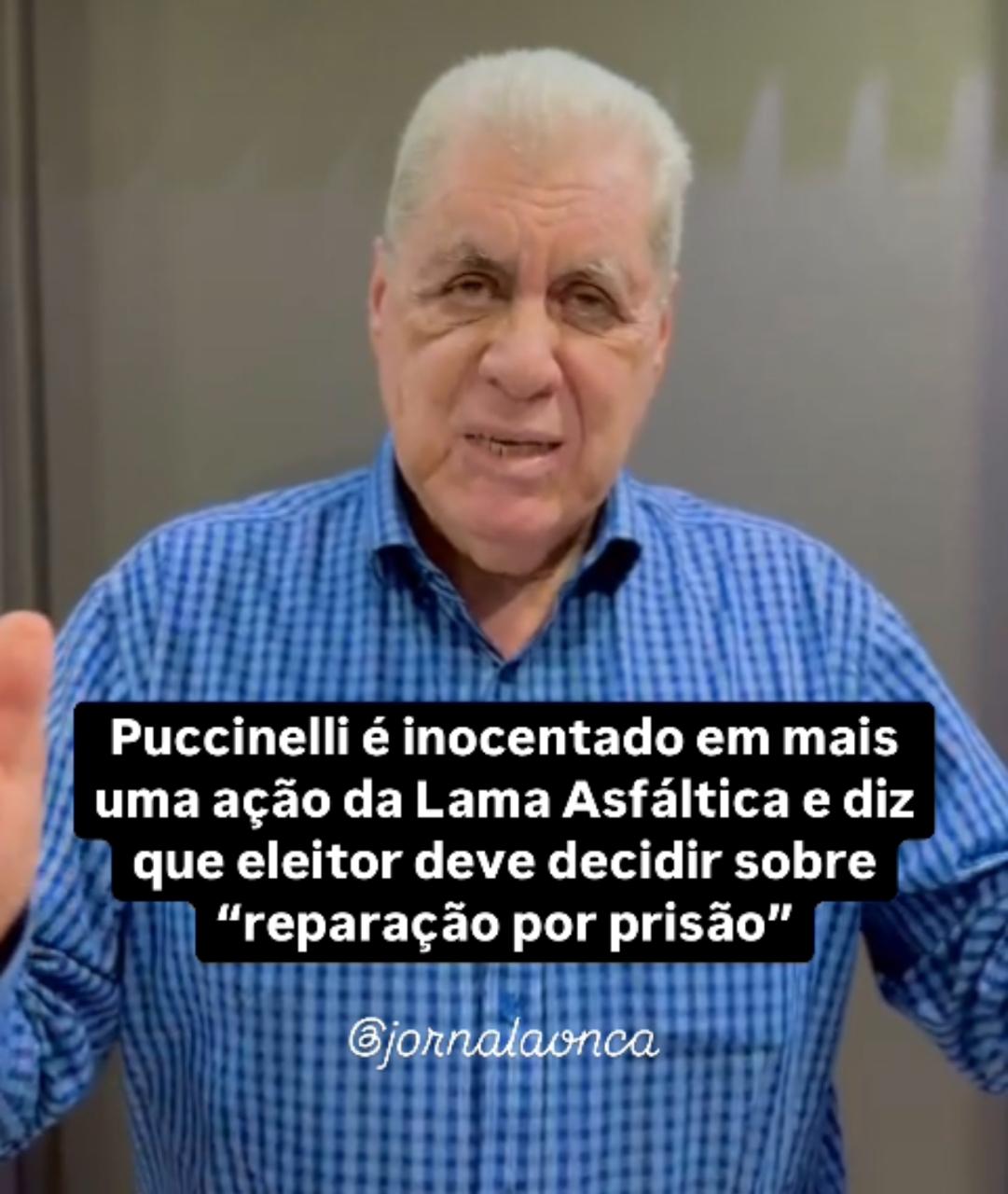 Vídeo: após ser inocentado em mais uma ação na Lama Asfáltica, Puccinelli relembra “perseguição política”