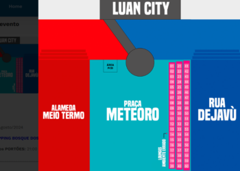 Após ameaças de processos e chuva de reclamações, Duts muda mapa de show do Luan Santana