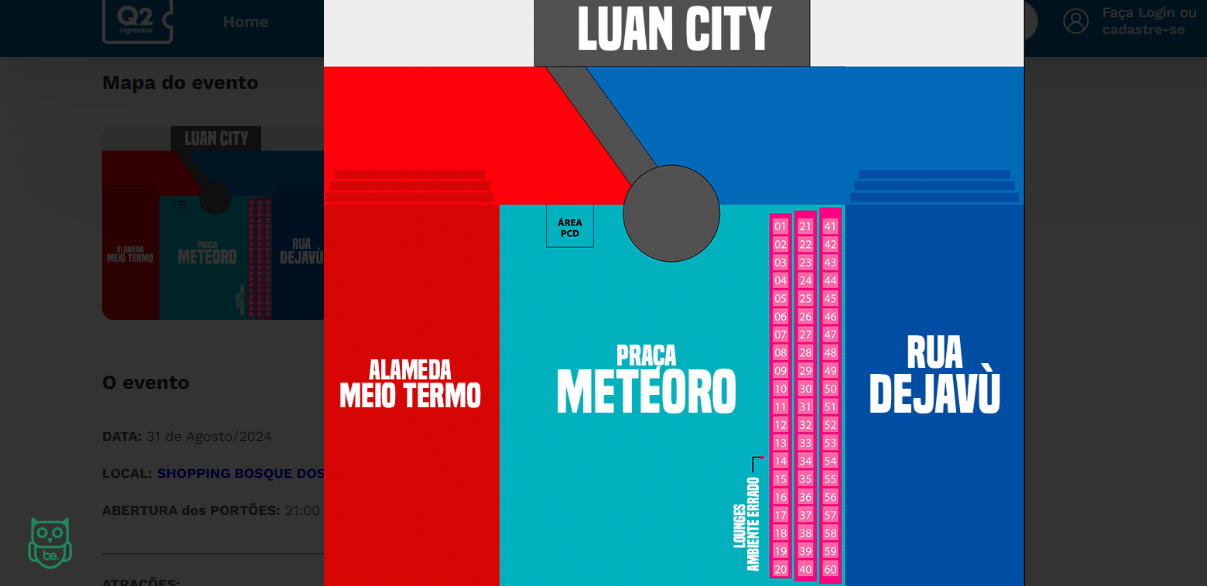 Após ameaças de processos e chuva de reclamações, Duts muda mapa de show do Luan Santana