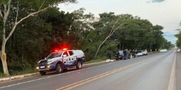 Homem é morto a tiros na BR-262, em Anastácio