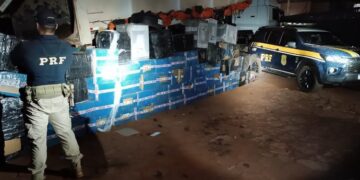 PRF apreende mais de 5.700 celulares em Sidrolândia