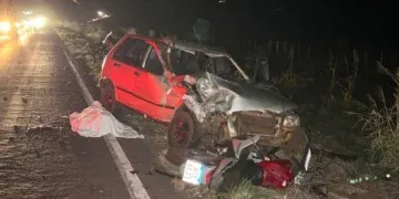 Motociclista morreu em colisão entre carro e moto em Batayporã