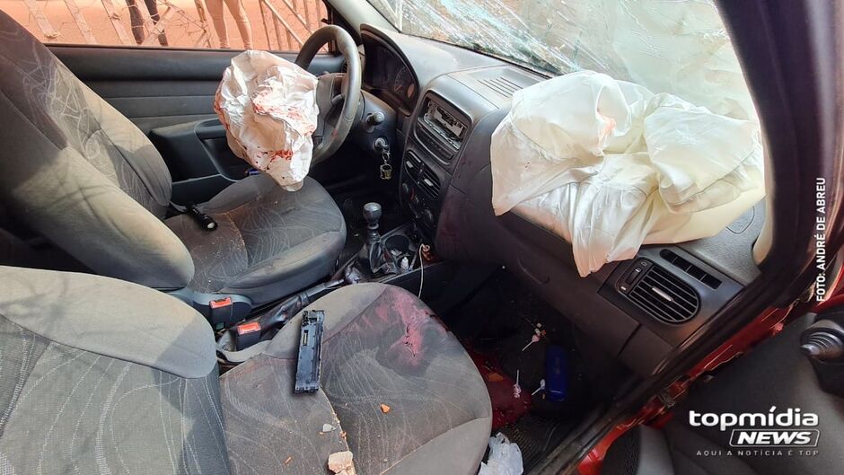 Agiota baleado no Caiobá é ‘metido a bravo’ e gosta de dar tiros em via pública, dizem vizinhos