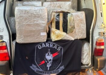 Uma tonelada de maconha é apreendida no bairro Itamaracá em Campo Grande